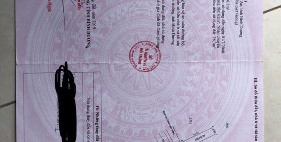 Bán đất nền chính chủ giá đầu tư, đất gần siêu thị bigC DĨ AN