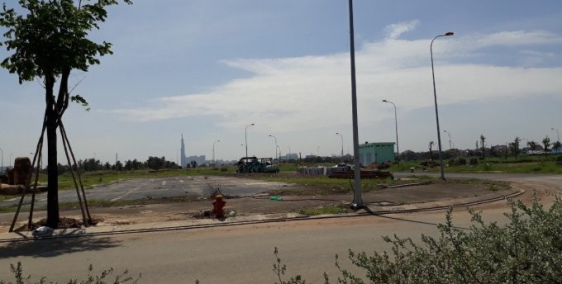 chính chủ bán đất mặt tiền an phú đông.shr,bao xây dựng,120m2.