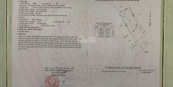 CẦN TIỀN ĐỂ ĐỊNH CƯ NƯỚC NGOÀI NÊN BÁN GẤP LÔ ĐẤT CHÍNH CHỦ QUẬN 9