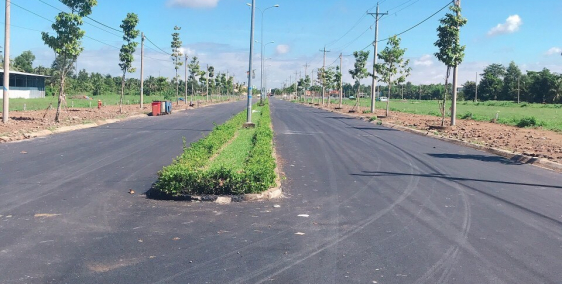 Bán gấp lô đất thổ cư sổ đỏ 100m2 giá 850 triệu, đường 30m, P.5 TP.Vĩnh Long