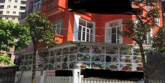 sang nhượng nhà hàng lô góc 2 mặt tiền đang kd tốt.khu bt nhà vườn trung văn