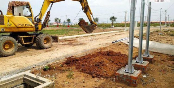 BÁN lô đất750tr/ mặt tiền đại lộ Hải Sơn, Đức Hòa, cách Bình Chánh 3km