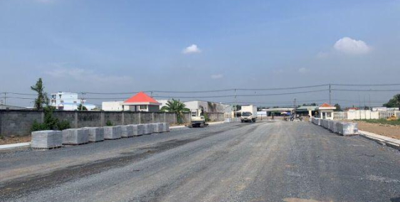 NGÂN HÀNG THANH LÝ 10 NỀN ĐẤT NGAY MẶT TIỀN THỊ TRẤN CỦ CHI 100M2 GIÁ 620 TRIỆU ( SHR )