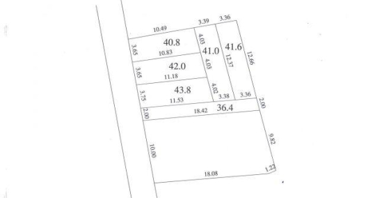 CHÍNH CHỦ BÁN GẤP  MẢNH ĐẤT LÔ GÓC 43.8M TỔ 12 CỰ KHỐI OTO VÀO NHÀ