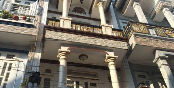 Bán nhà 1 trệt 3 lầu 3.6x12.5m giá 3.4 tỷ, HXH đường Hiệp Thành 13, P.HT , Q12.