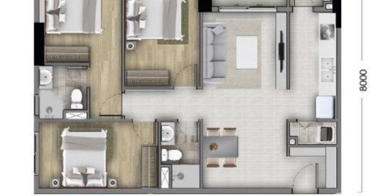 CẦN BÁN CĂN HỘ 3 PN THE BOTANICA PREMIER HỒNG HÀ, BLOCK A