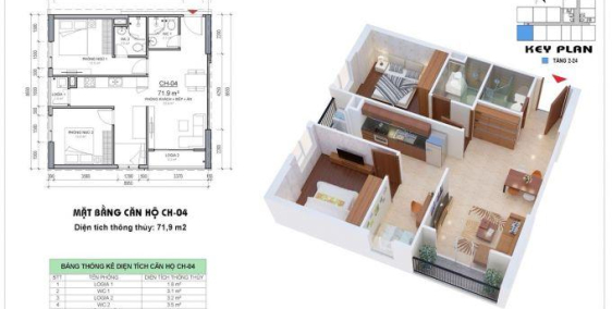 Bán căn hộ 3 ngủ dự án Xuân Mai Thanh Hóa chỉ 900 triệu