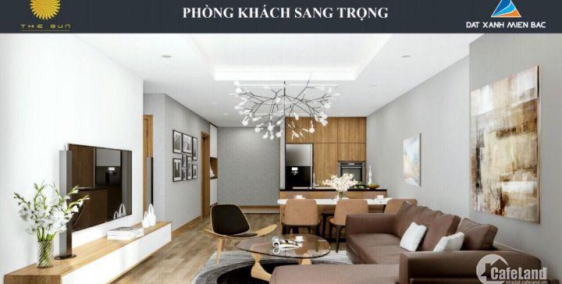 Nhà cần tiền nên cần bán gấp căn hộ 2203 chung cư The Sun Mễ Trì - Mỹ Đình, ban công hướng TB - TN. 0979220591