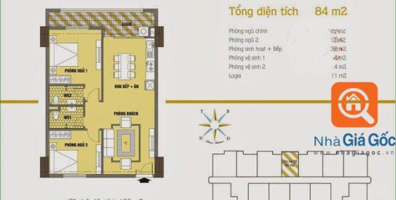 ia đình tôi cần bán căn hộ chung cư 84m2, 25,5tr/m, C37 - Bắc Hà, Tố Hữu