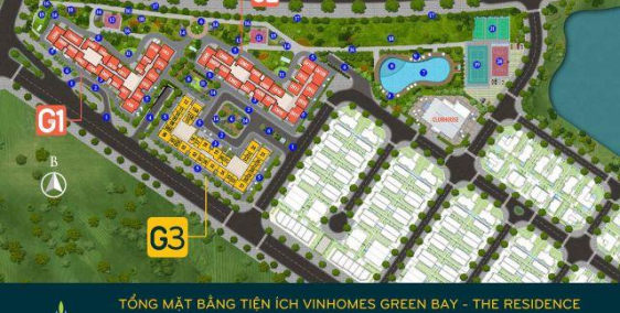 Cắt lỗ CHCC 52,6m2 dự án Vinhome Greenbay 1.820 TỶ.LH: 0979.069.983