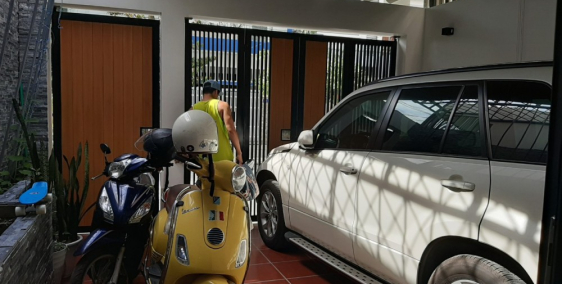 Cho thuê nhà đẹp gần Hồ Nghinh 2PN,1 WC có gara ô tô,full nội thất mới giá rẻ 14 tr/tháng.