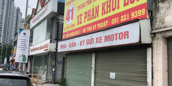 Nhà mặt phố kinh doanh Triều Khúc 200m2 1 tầng