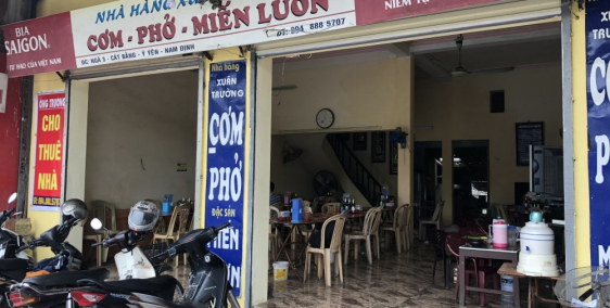 Cho thuê nhà kinh doanh mặt đường 10 Yên Tiến, Ý Yên, Nam Định