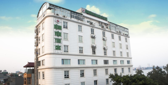 Cho thuê nhà làm bệnh viện quận Thanh Xuân: 13 tầng, mặt tiền 24m.