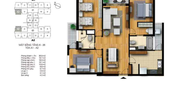 Bán nhanh căn hộ 3Png, đủ đồ, có sổ đỏ tại Hòa Bình Green City, Minh Khai.