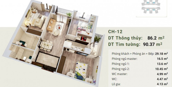 Cần bán căn hộ 87m2 3pn2wc tại dự án imperia sky garden 423 minh khai