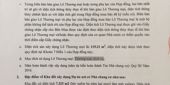 Bán căn hộ thương mại dịch vụ trệt + lửng tại chung cư 8X Plus