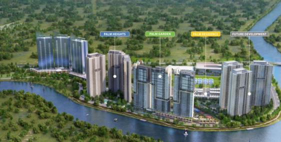 Plam Garden của chủ đầu tư kepple land singapore giá rẻ nhất quận 2 hiện tại