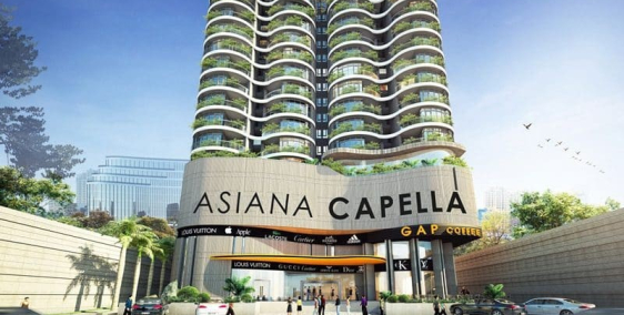 Cần nhượng lại căn hộ 2 phòng ngủ dự án Asiana Capella, giá tốt.