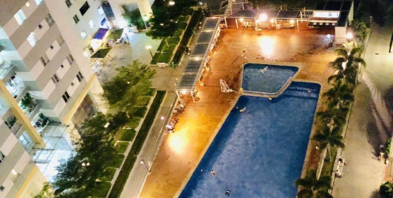 Belleza 76m2: 2PN + 2WC, nội thất cơ bản, view hồ bơi nhìn sông 1.820tỷ VAT