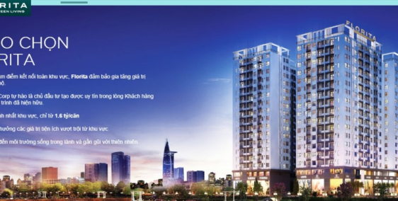 CHÍNH CHỦ CẦN BÁN GẤP CĂN HỘ 2PN - FLORITA. CHỈ TIẾP KHÁCH THIỆN CHÍ CỌC LIỀN