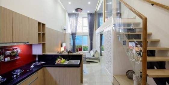 Căn hộ Duplex 1PN gần UBND Tân Phú giá chỉ 930Tr (100%) full nội thất