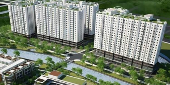 Các căn hộ giá rẻ tại SUnview Town đang bán diện tích từ 45m2 đến 91m2 đã có sổ