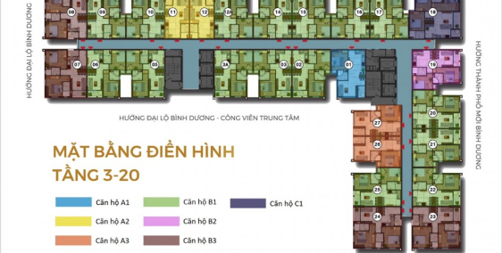 CĂN HỘ XANH CAO CẤP HAPPY ONE - VẠN XUÂN GROUP