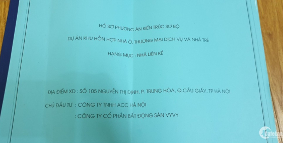 mở bán 9 lô cuối cùng liền kề 62b nguyễn thị định