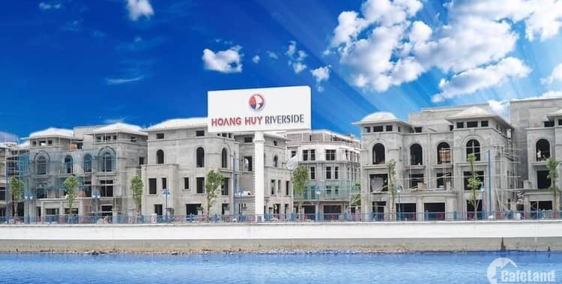 Bán căn liền kề view biệt thự đẹp nhất dự án Hoàng Huy Riverside