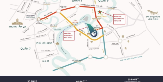 Swanbay mở bán shophoues và Sky Villa Sân Vườn ,Thiết kế kiểu pháp.