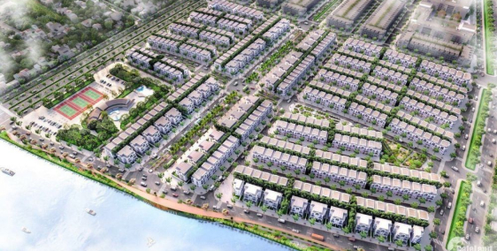 Lavilla Green City, biệt thự ven sông ngay trung tâm hành chính, TP. Tân An