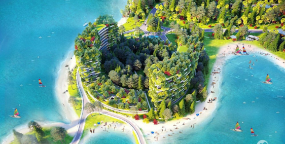 4/8 ra mắt CH nghỉ dưỡng Condotel Flamingo Resort, Mắt ngọc giữa lòng hồ Đại Lải