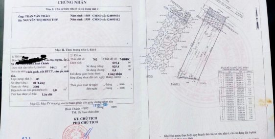 Bán mặt tiền Trần Đại Nghĩa , Huyện Bình Chánh 994m2 giá rẻ
