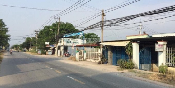 Nhà 1 trệt 1 lầu, sổ hồng riêng, DT 7x20m đường nhựa 12m, cách cầu vượt CủChi