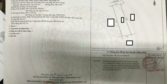 chủ nhà trúng số , bán nhà giá đất đi Phú Quốc ở , 417m2 tại tt Long Thành