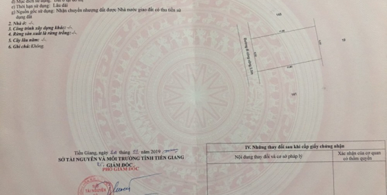 Chính chủ bán nhà cách đường Lộ Tập Đoàn 30m, TP Mỹ Tho, giá tốt