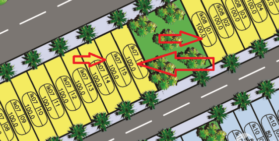 Bán đất dự án, đường lớn, kinh doanh tốt.