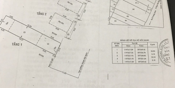 Bán nhà MTKD Phạm Văn Bạch, DT : 5.1 x 24.5m. Nhà 1Trệt 3Lầu. Giá 16,8 Tỷ TL