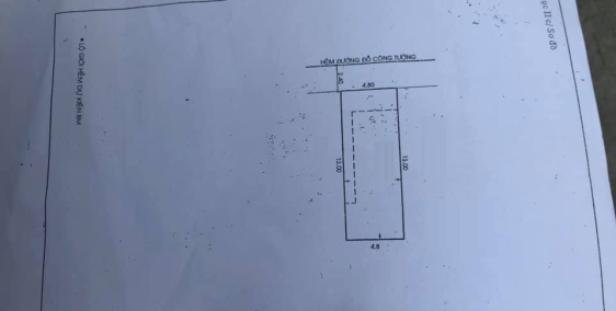 Bán Nhà 4.8x13m.2 Lầu.Hẻm 6m Đỗ Công Tường.P Tân Qúy.Q Tân Phú.TPHCM
