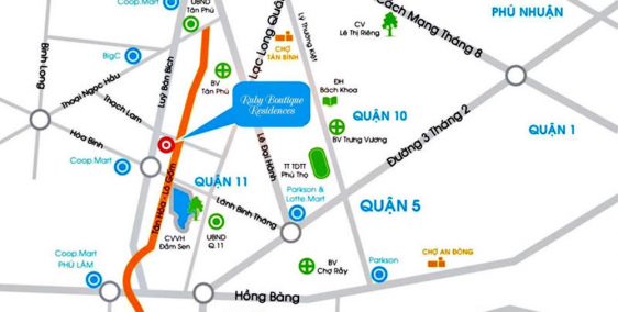 Cần Bán Gấp Nhà Phố MT Trịnh Đình Trọng, gần KDL Đầm Sen, 220m2 giá 9 tỷ