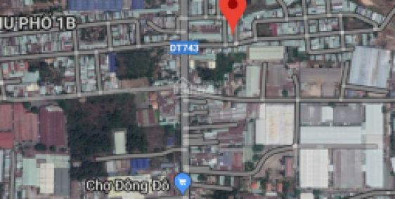 Bán gấp lỗ nhà 2 tầng , khu thương mại Trường Sơn, chợ Phú Phong, Bình Chuẩn