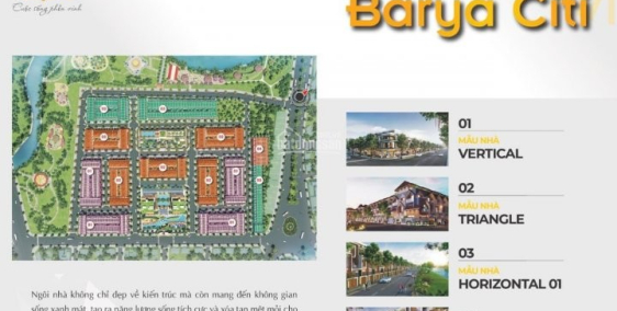 NHÀ PHỐ THƯƠNG GIA CAO CẤP BARYA CITY - BIỂU TƯỢNG CỦA THÀNH PHỐ BÀ RỊA