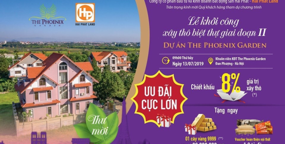 ️HẢI PHÁT LAND KHỞI CÔNG GIAI ĐOẠN 2 KHU ĐÔ THỊ SINH THÁI ĐAN PHƯỢNG