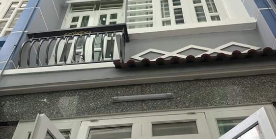 Nhà Q12 xây mới 100%, 2 lầu 3PN, hẻm 1/, cách đường nhựa 20m, giá chỉ 1,38 tỷ