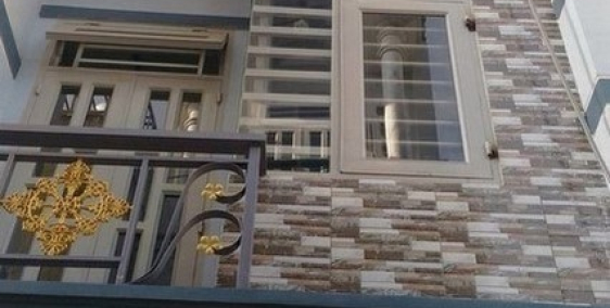 Nhà 2 lầu đẹp mới xây coi nhà là ưng ngay 1,38 tỷ cuối đường Lê Đức Thọ