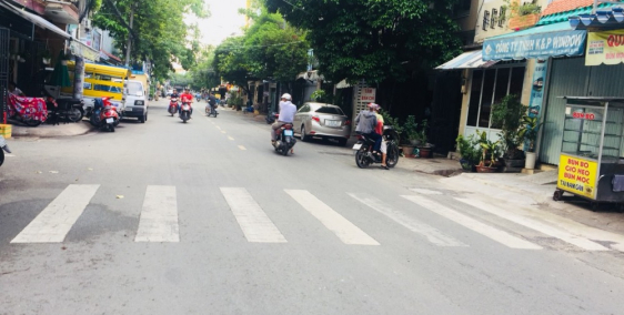 MẶT TIỀN KINH DOANH đường Lê Sát, P. Tân Quý, Q. Tân Phú. DT 3m x 12m, nhà 3 lầu