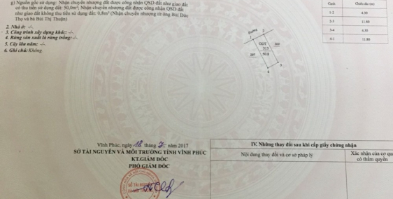 BÁN NHÀ 3 TẦNG TRẦN QUỐC TUẤN, VĨNH YÊN, 50.8M2. LH: 0986454393 - 0986797222