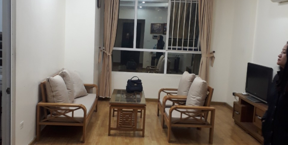 Cho thuê CC N09 B1 Thành Thái (Công viên Cầu Giấy), 105m2 3 phòng ngủ full đồ