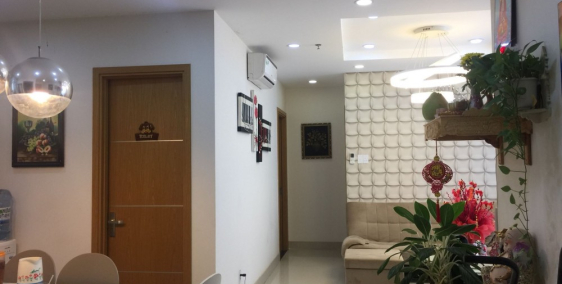 Cần cho thuê Căn Hộ galaxy 9 Quận 4, Dt : 80 m2, 2PN, Tầng Cao